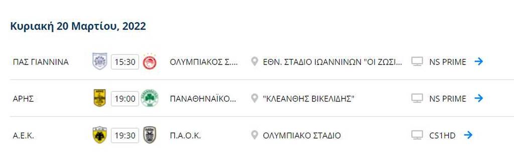 Τρεις ζωντανοί, ένας χαμένος &#8211; Η βαθμολογία στα play out πριν τα ΑΕΚ-ΠΑΟΚ, Άρης-Παναθηναϊκός