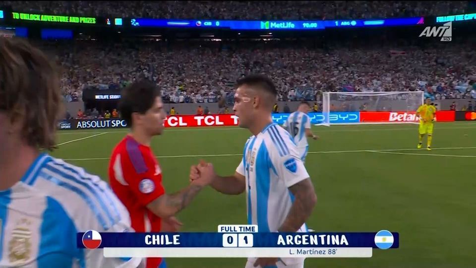 Χιλή &#8211; Αργεντινή 0-1 | HIGHLIGHTS