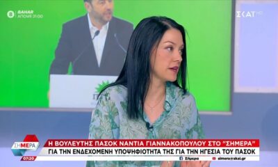 Ανακοίνωσε &#8211; δυνατά &#8211; την υποψηφιότητά της για την ηγεσία του ΠΑΣΟΚ η Ν. Γιαννακοπούλου (+videos)