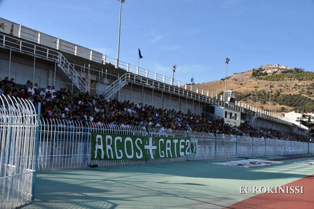 Στη Θύρα 3 οι οπαδοί του Παναργειακού στο παιχνίδι με Καλαμάτα