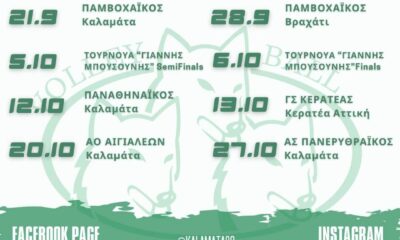 Tα φιλικά παιχνίδια της Καλαμάτα 80&#8242;