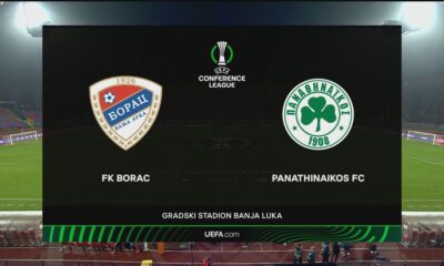 Μπόρατς Μπάνια Λούκα &#8211; Παναθηναϊκός 1-1 |HIGHLIGHTS