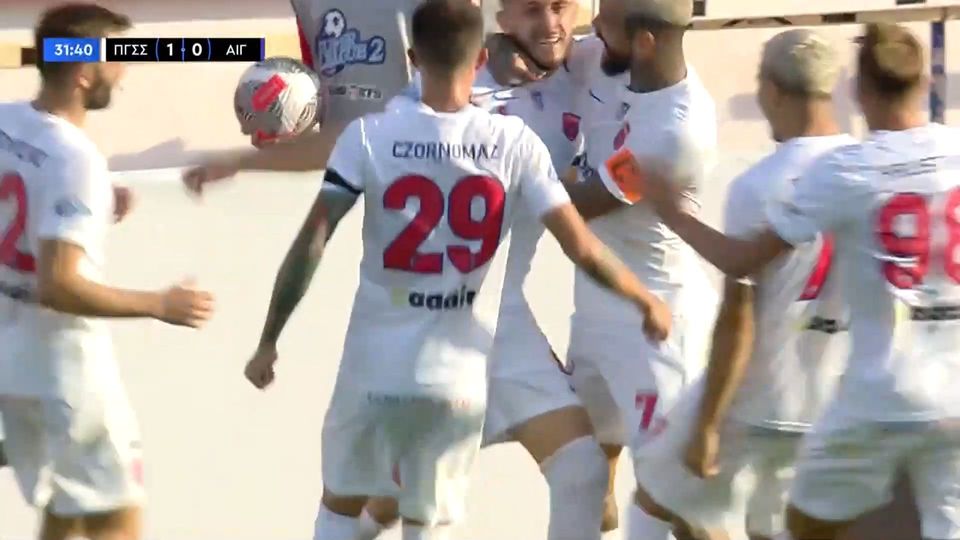 Πανιώνιος &#8211; Αιγάλεω | Κεφαλιά του Πότσι και 1-0! (video)