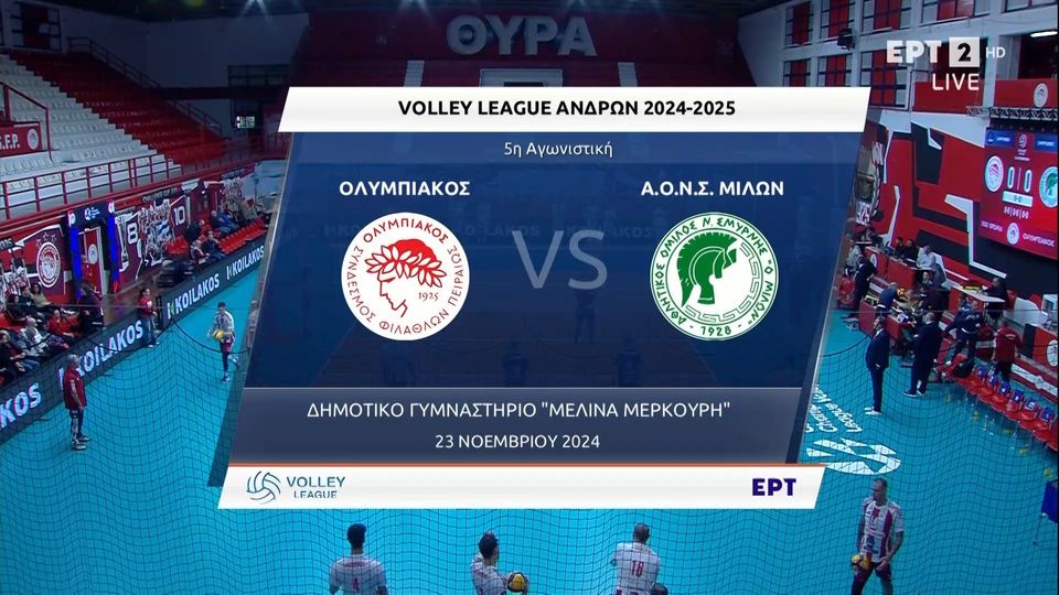 Ολυμπιακός &#8211; Μίλων 3-0 ΣΕΤ | HIGHLIGHTS