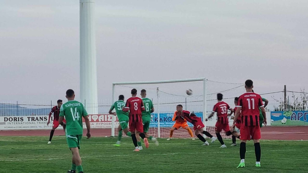 Παναργειακός-Παναχαϊκή 0-1: Του έκοψαν το σερί οι πατρινοί