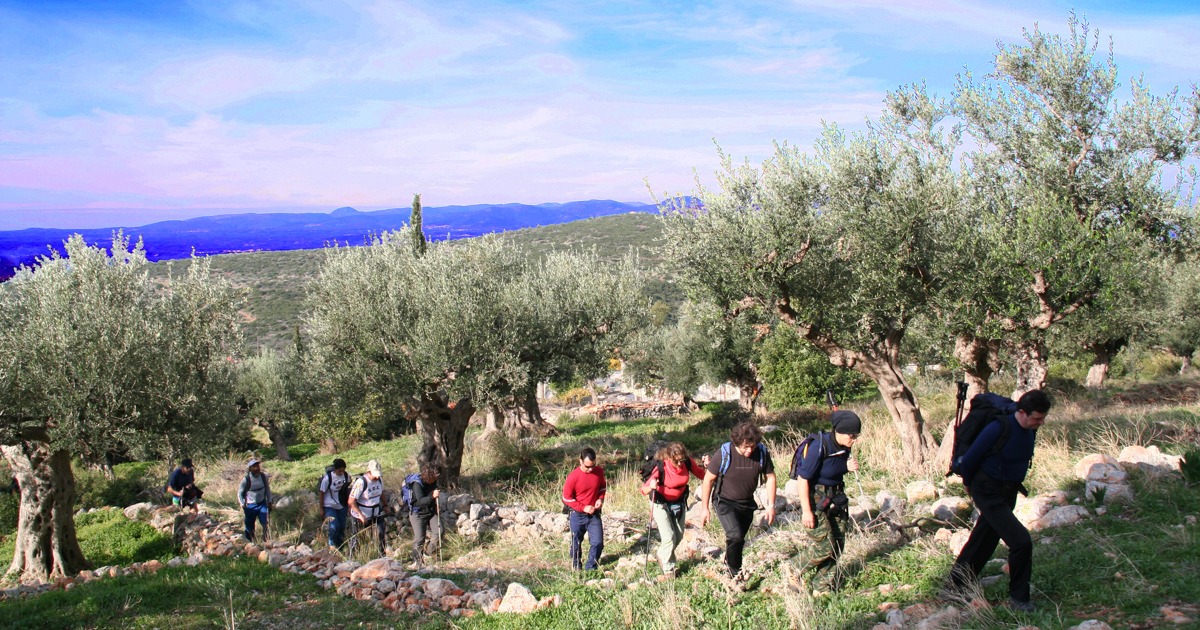 ΕΟΣ Καλαμάτας: Πεζοπορία σε Πολιανή &#8211; Άγριλο