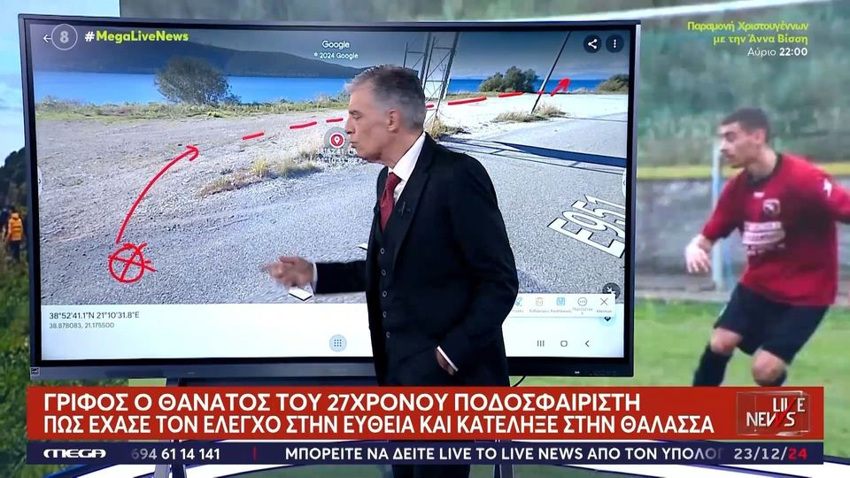 Αμφιλοχία: Η &#8221;βουτιά&#8221; θανάτου του 27χρονου ποδοσφαιριστή&#8230; (video)